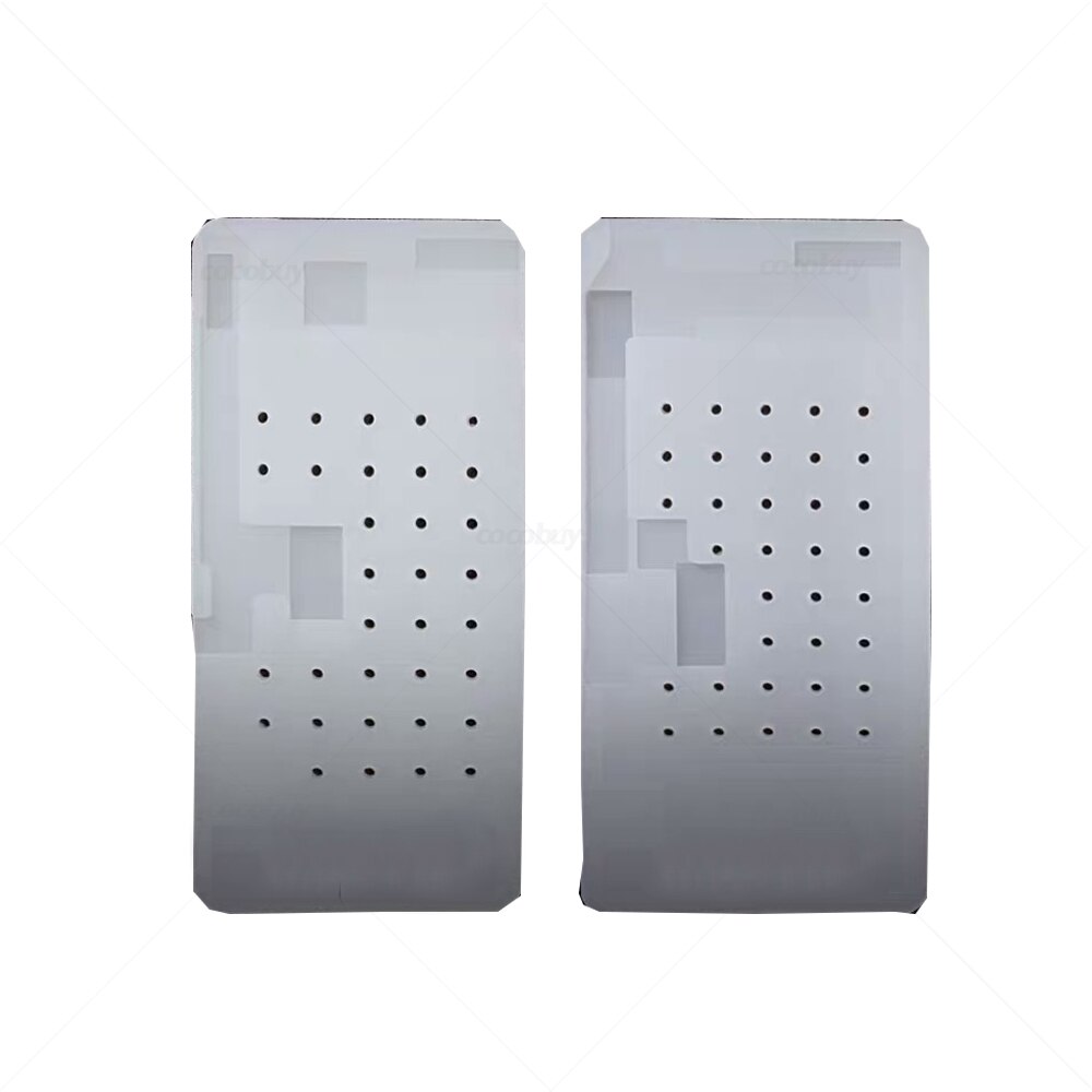 LCD Screen Separating non-slip Silicone Mat For X XS XSMax 11 12 pro MAX With Space For Flex Cable For Heating Station Separator