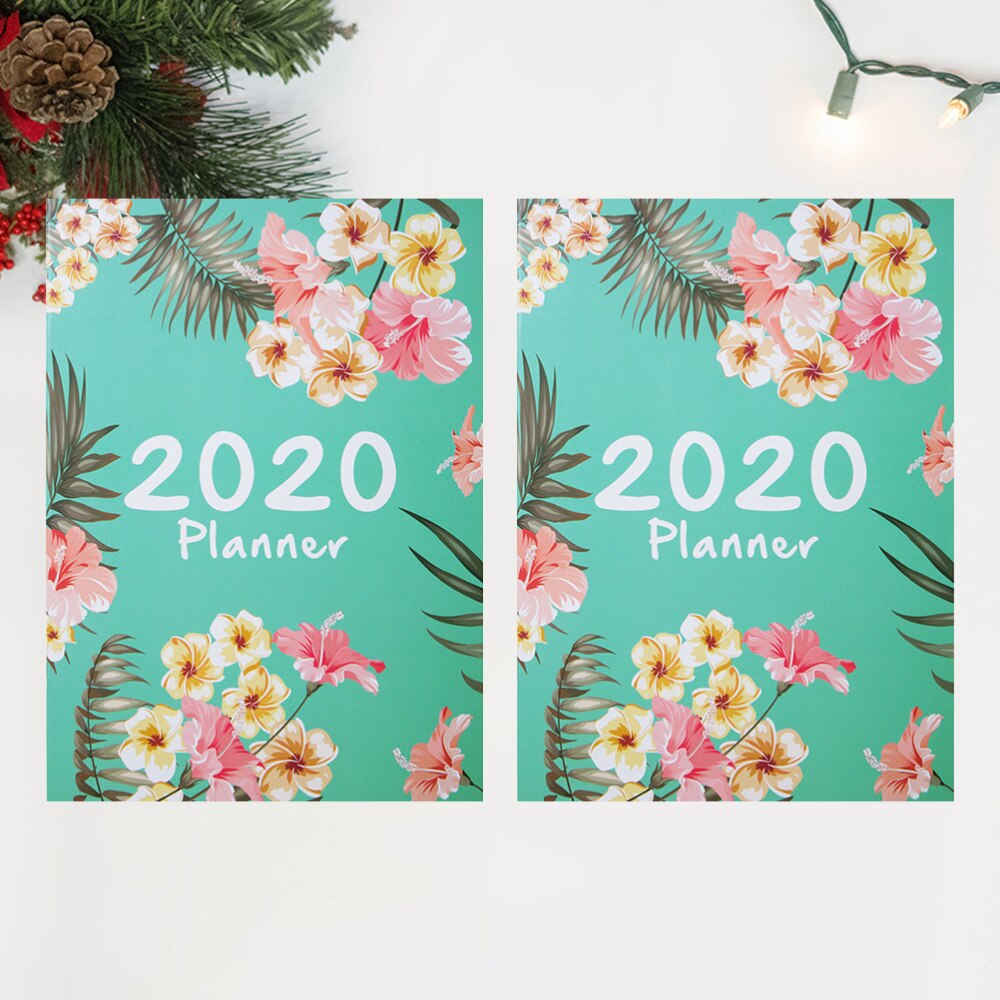 1Pc A4 Planner Efficiency Agenda Schedule Notebooks Diary Stationery for Home School Office): As Shown 1