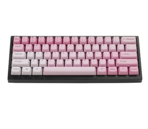 PBT copritasti è 60% 61 tasti fit per cherry MX interruttore tastiera meccanica libero di trasporto: Side5