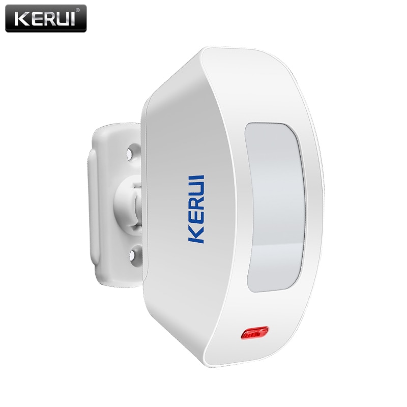 KERUI Wireless Curtain PIR Motion Sensor Internal Antenna Infraid PIR Detector Low-Power Circuit Sensor 433MHz for Alarm System
