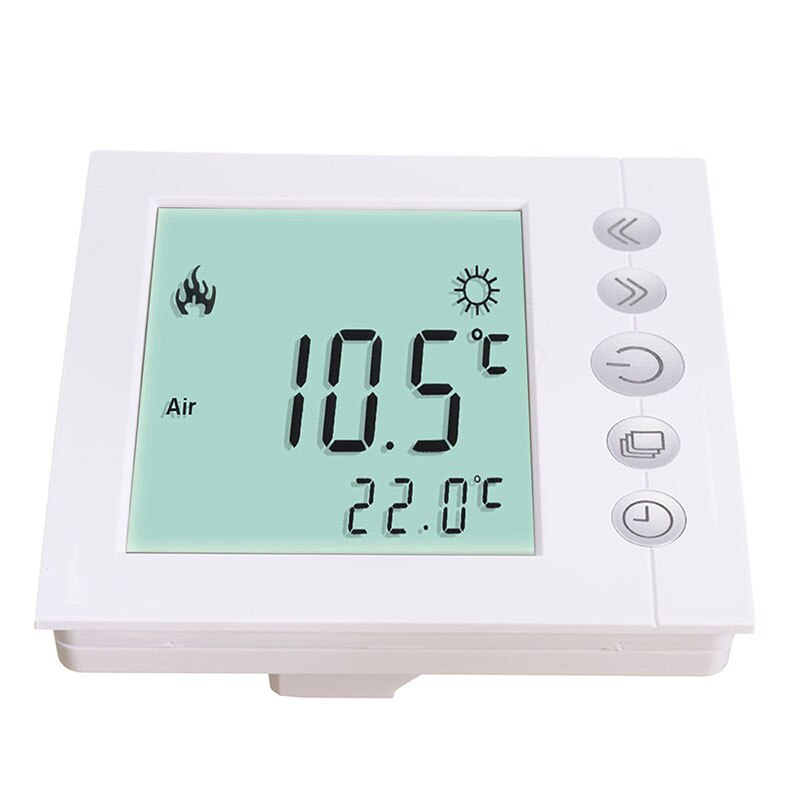 Thermostats Digital Underfloor Heating Thermostat for Heating System Floor Air Sensor Room Temperature Controller