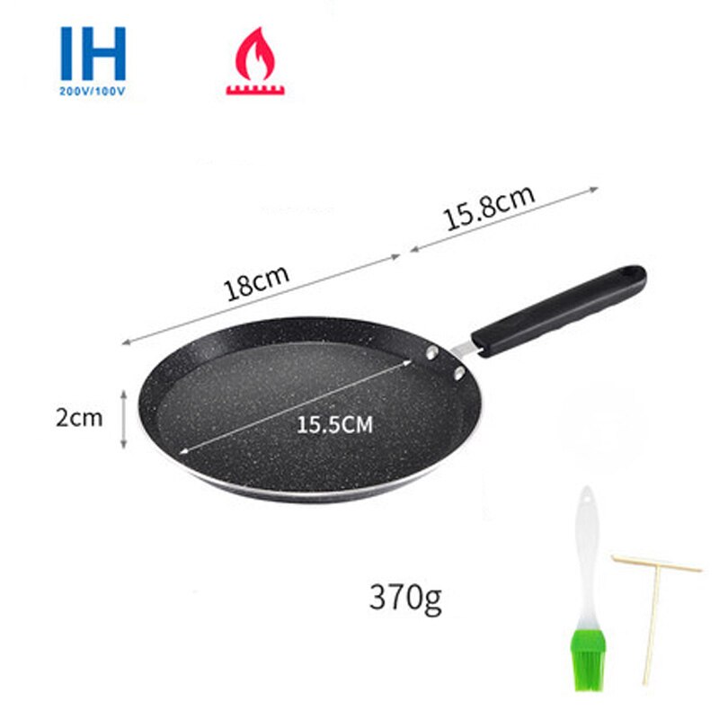 Nonstick Pan Pan Pancake Pan Steak Frying Pan Melaleuca Cake Special Small Omelette Breakfast Pan Pancake Pan: 2