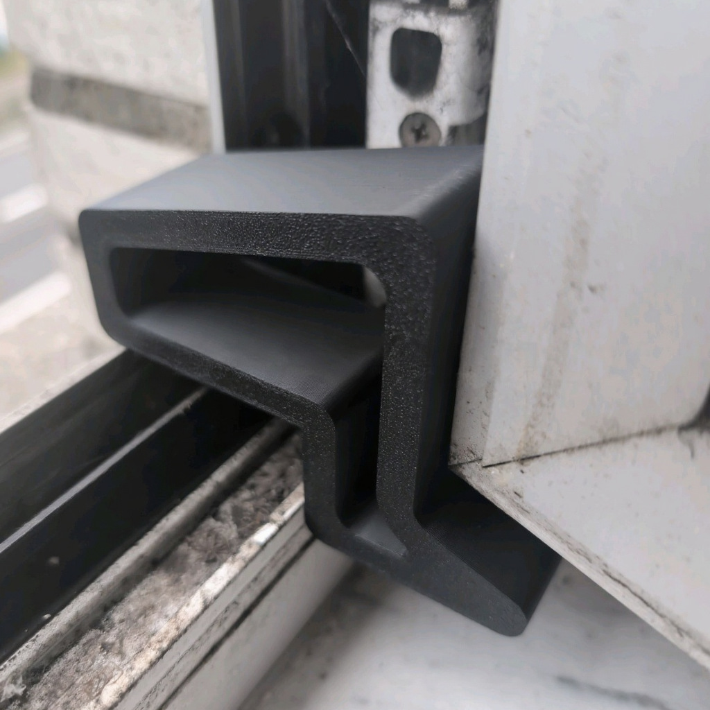 Fermaporta da 1 pezzo: cuneo per finestre e porte per carichi pesanti con base antiscivolo, installazione semplice, per casa, ufficio, bagno, cucina