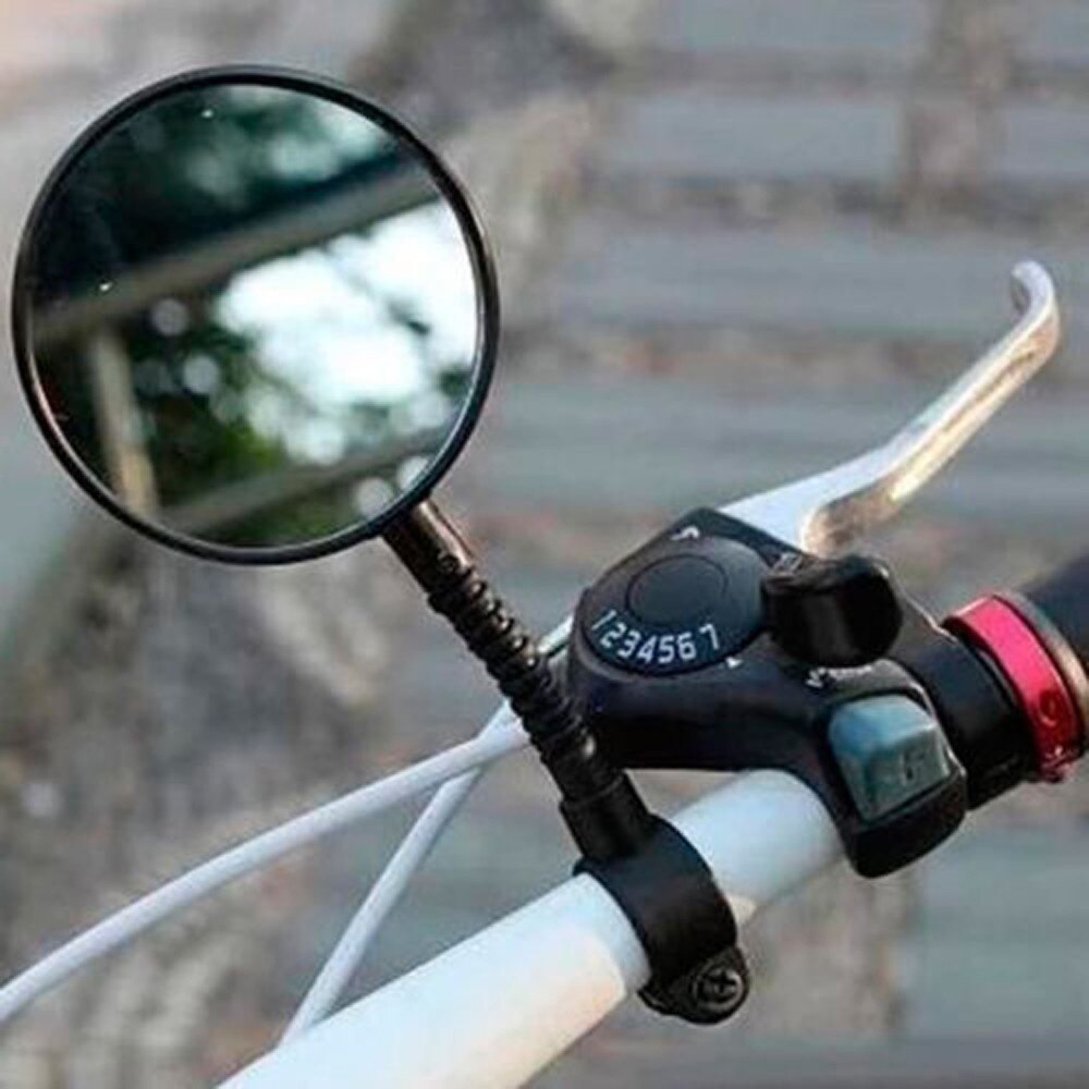 Bike Rear Spiegels 360 Graden Rotatie Fiets Achteruitkijkspiegels Geschikt Voor Weg Mountainbike Mtb Stuur 15Mm-35mm #50