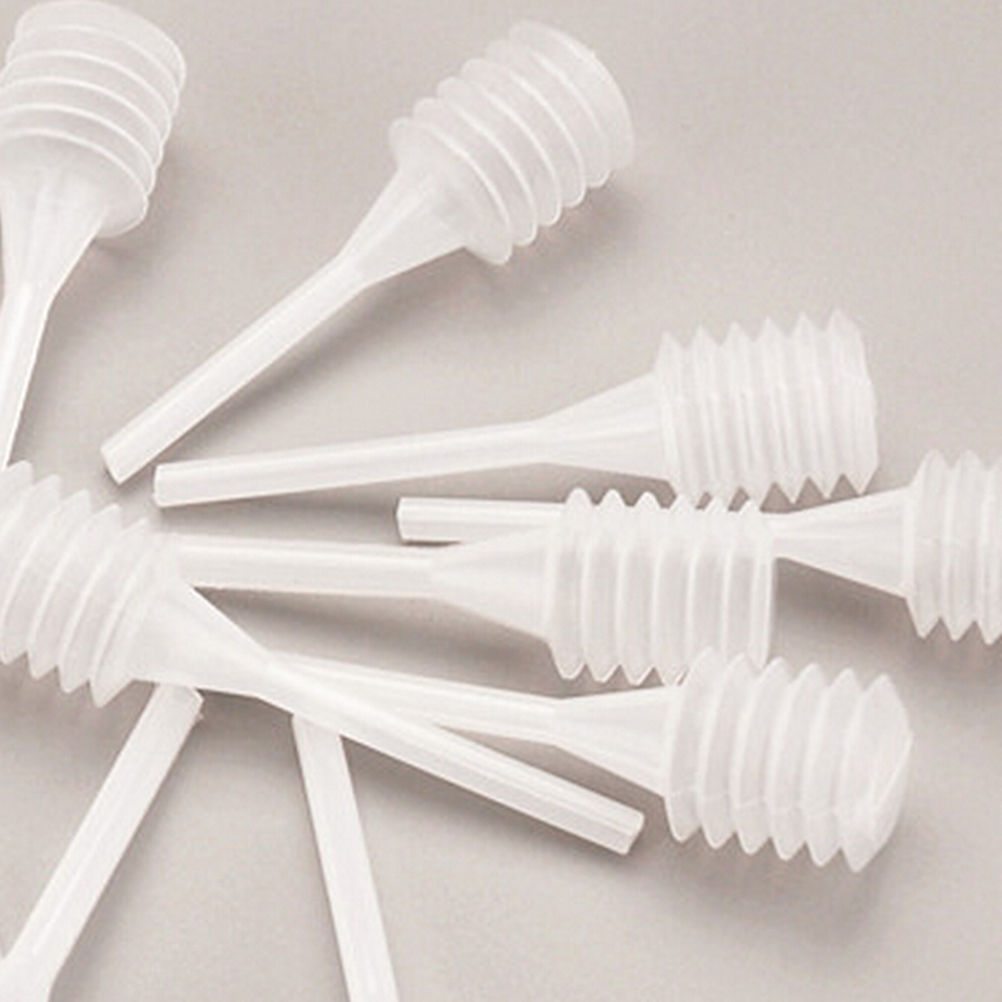 10 Stks/partij Plastic Voor Parfum Diffuser Fles Mini Vloeibare Olie Druppelaar Laboratorium Supply 64Mm