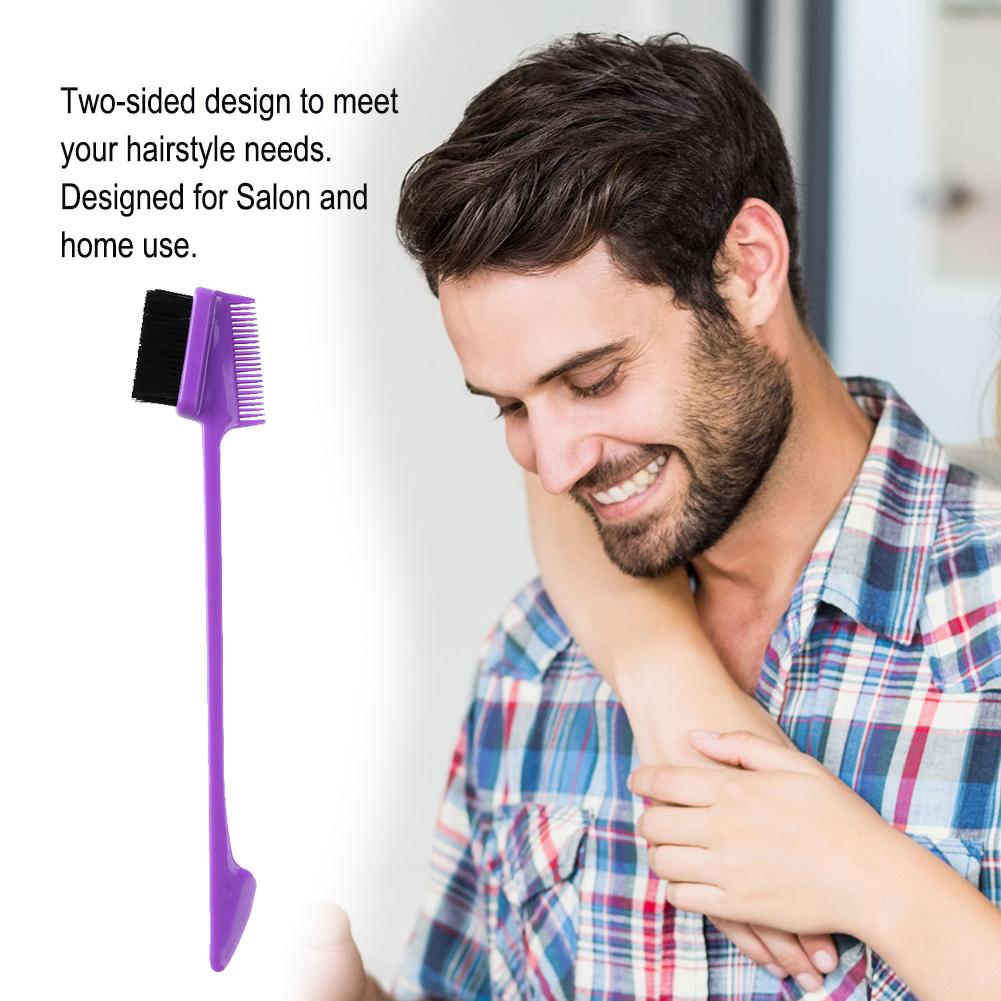 Doppelseitige Rand Kamm Kinder Jungen Mädchen Erwachsene Schönheit Haar Styling Pinsel Salon Friseur Werkzeuge Haushalt Haar Pflege Pinsel