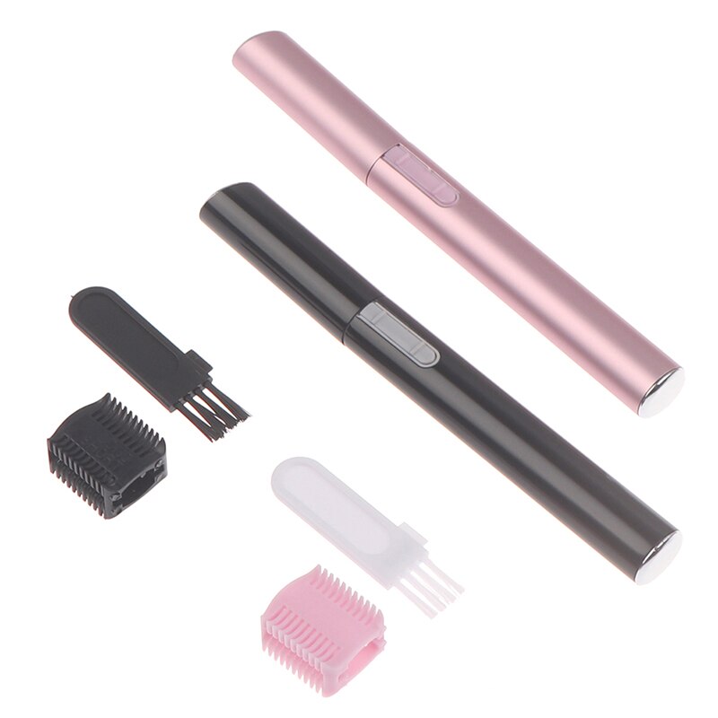 Mini Afeitadora eléctrica portátil para mujeres, máquina de afeitar para cejas, con cuchilla, 2 colores, práctica