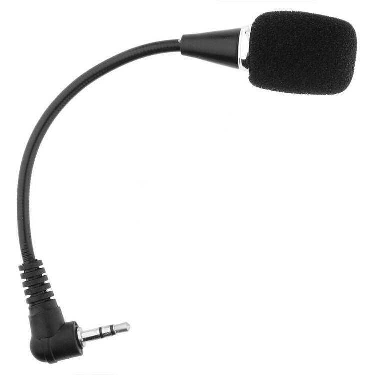 Mini 3.5mm Jack Flexible Microphone bending Mic For PC Laptop Notebook Skype