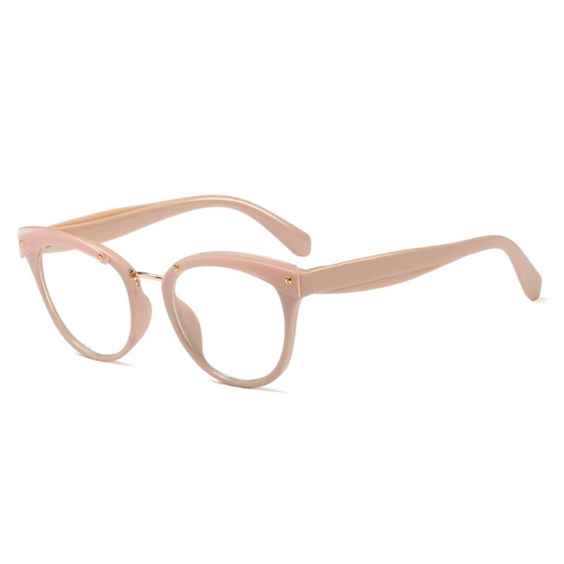Feminino browline design óculos ópticos prescrição acetato aro óculos para óculos de aro grande quadro moda estilos 92163