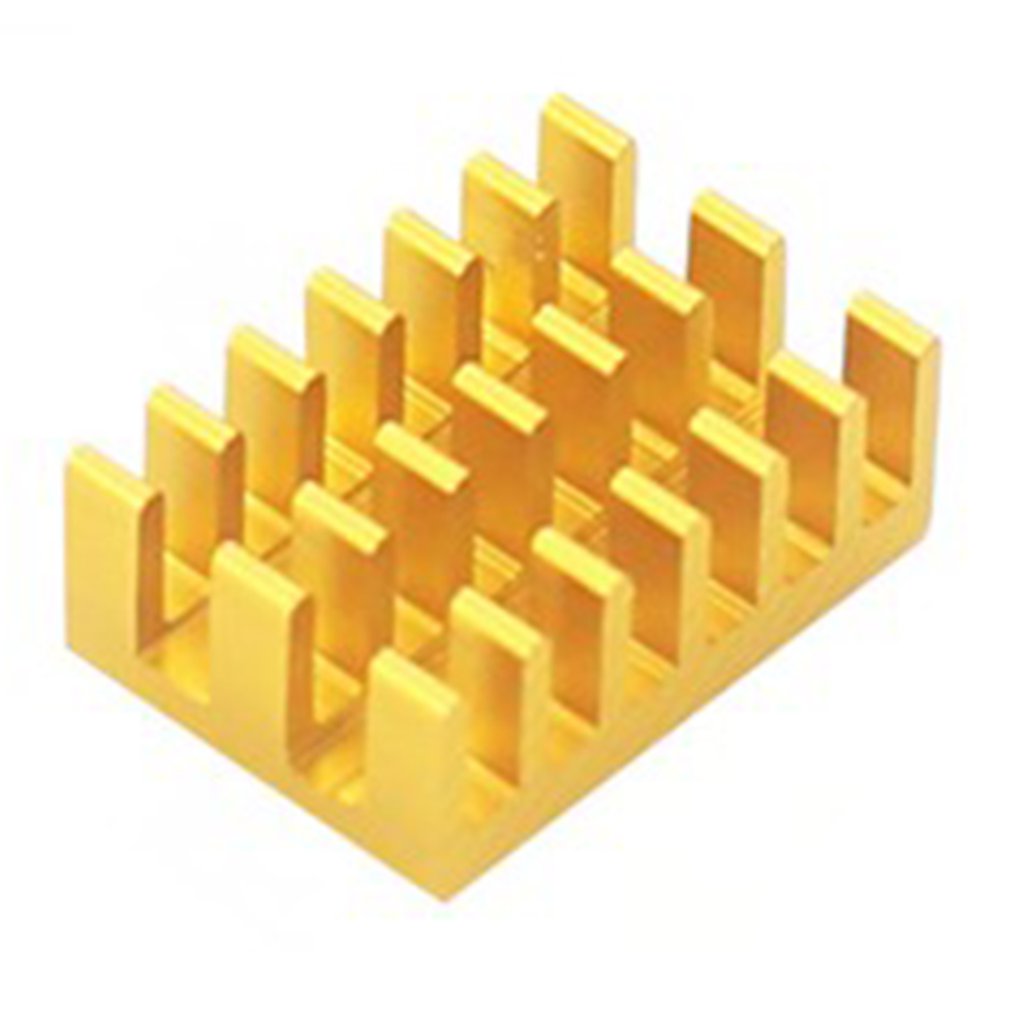 For Raspberry Pi 4 Model B Heat Sink 3pcs Raspberry Pi 4B Copper Cooling Pad Heatsink Radiator Cooling Kit Cooler