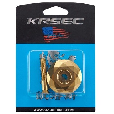 KRSEC Type Mountain Bike Bowl Cover Front Fork Head Modified Vertical Titanium-plated