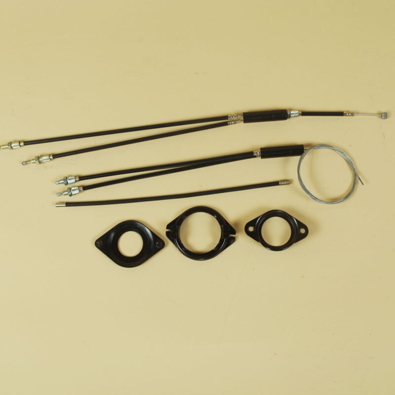 Bmx Fiets Voor &amp; Achter 2 In 1 Remkabel 360 Graden Universele Draaien