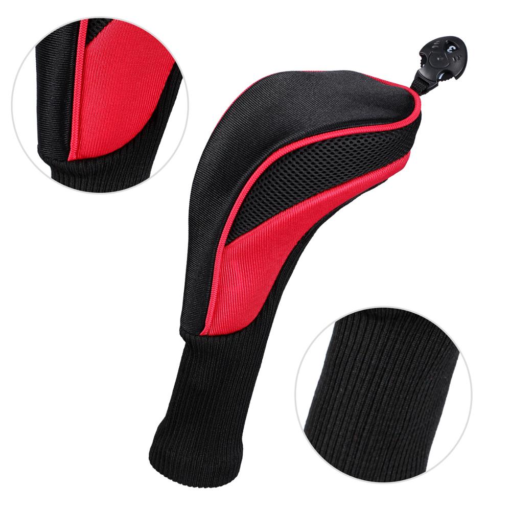 3 Pcs Golf Wood Cover Golf Headcovers for Driver Fairway 1 3 5 Woods Golf Wood Club Protector