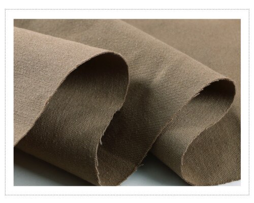 100% Cotton denim Fabric DIY sewing clothing making fabric: Brown