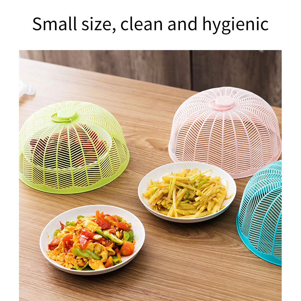 26cm food cover kitchen set dishes easy to clean heat insulation table cover leftover food dust cover protective cover