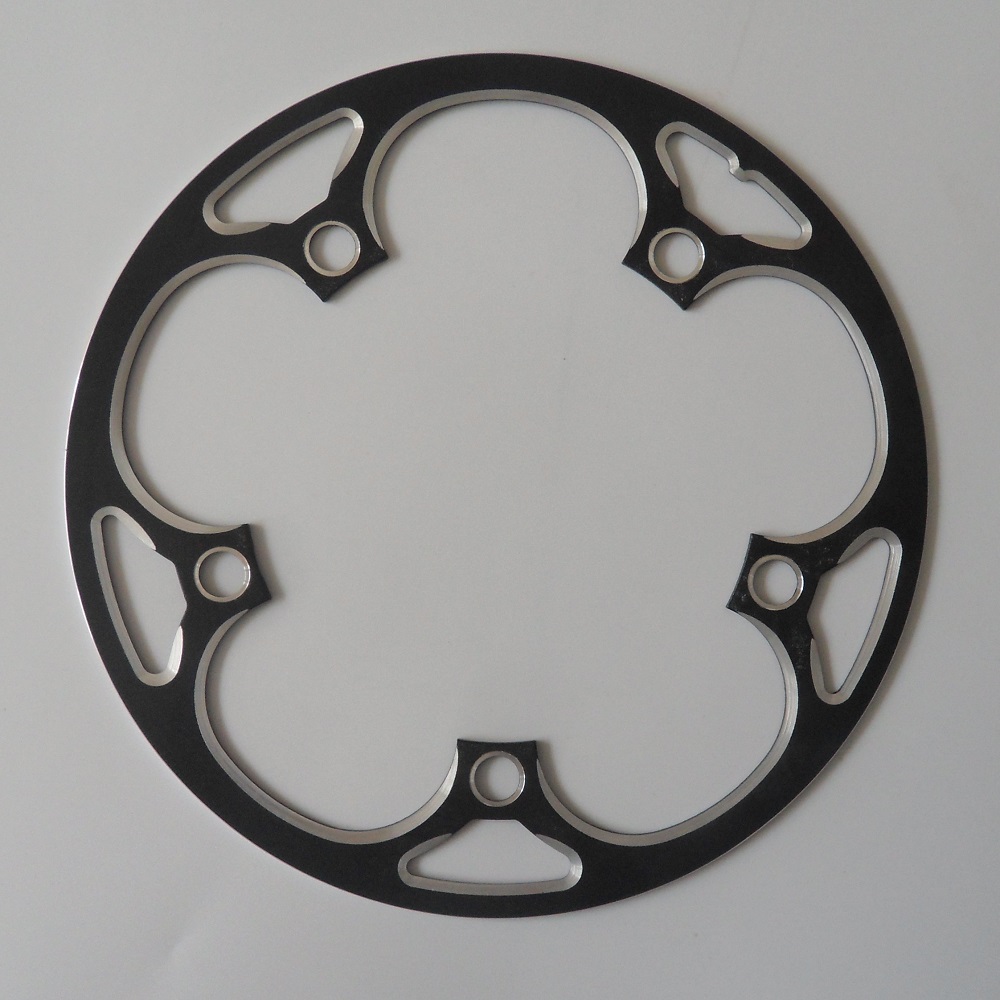 Truyou 130 bcd kjettingdeksel i aluminiumslegering 44t 46t 48t 50t 52t 53t 56t 58t 60t beskytt deksel sykkelkjedekjedehjulbeskyttelse: 130 bcd 44t