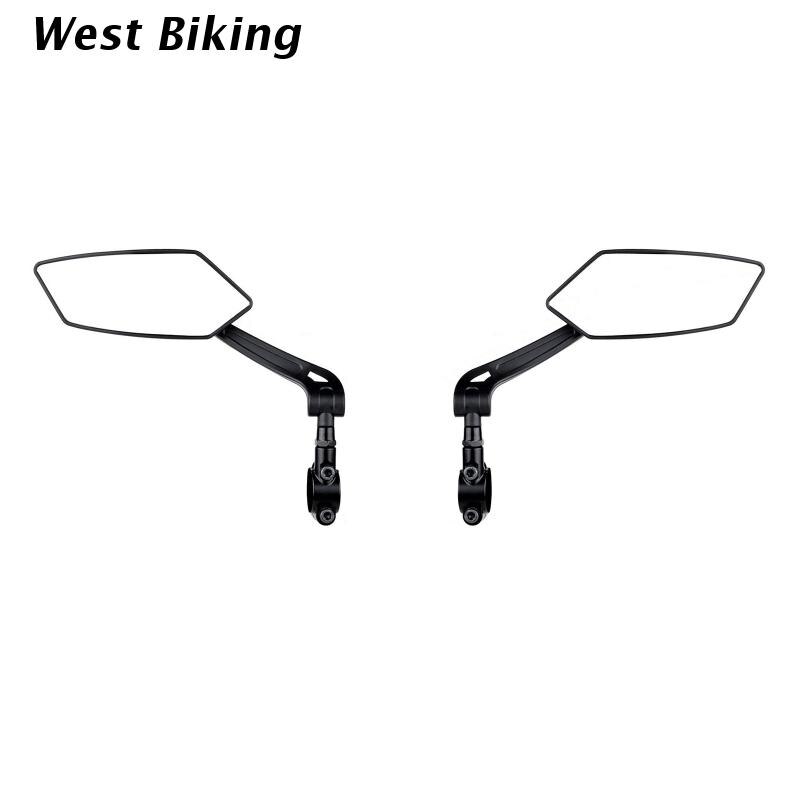 1 Set of Bike Mirror 360 Degree Rotatable Cycling Rear View Mirrors Bicycle Handlebar Rearview Mirror MTB Safe Mirror: A counter