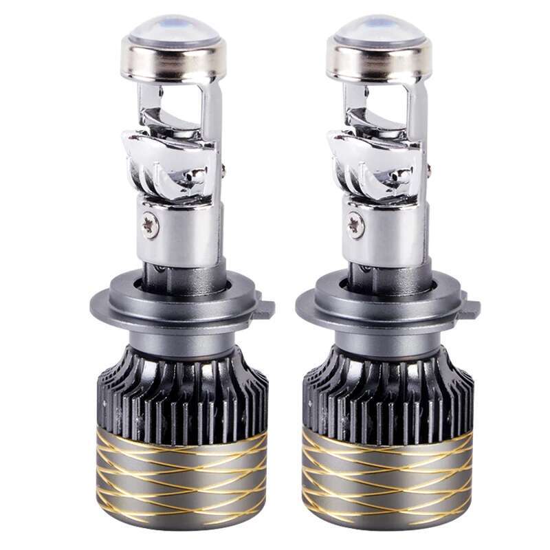 1000W 1000000 LM H7 H4 Canbus Auto Scheinwerfer H11 H8 9005 9006 HB3 HB4 LED Projektor Birne 6000 K Auto Motorrad Mini objektiv: 9006/hb4
