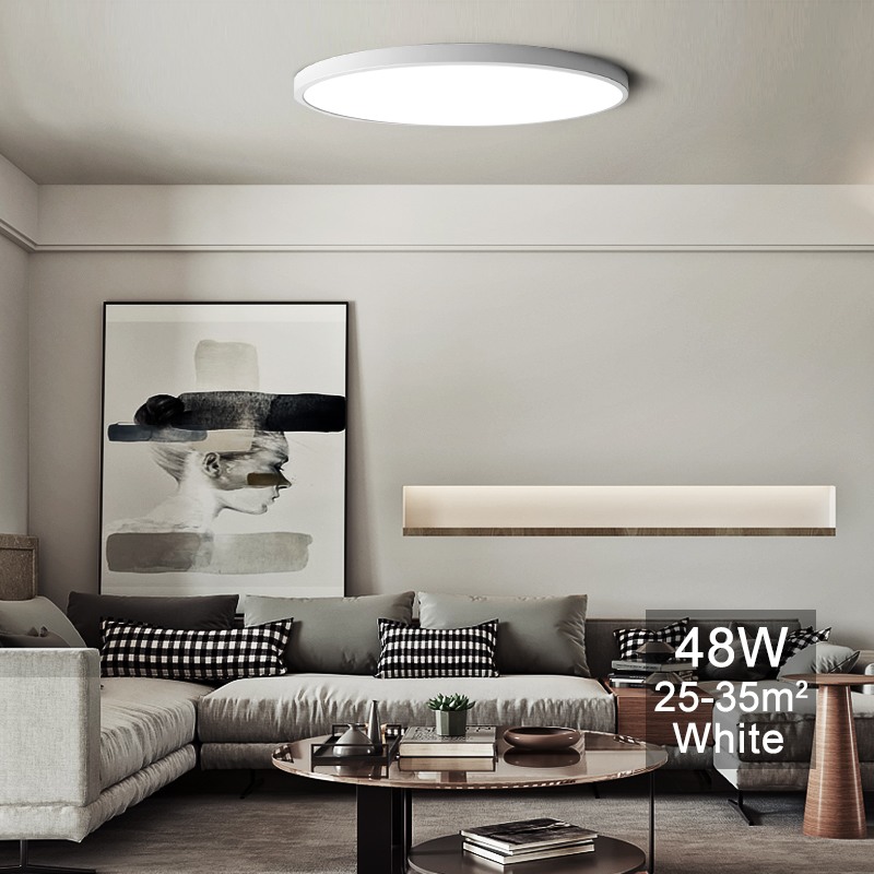 MARPOU smart led-licht 0,9-inch binnenslaapkamer grote plafondlamp moderne plafondlamp ultradunne led-plafondlamp voor kamer