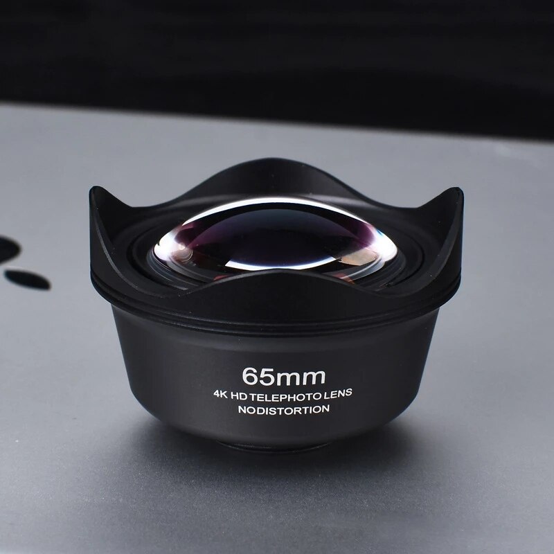 Smartphone 65Mm 4K Hd Portret Vaste Brandpuntsafstand Extension 2X Lens High-Definition Externe Mobiele Telefoon Lens optische Coating