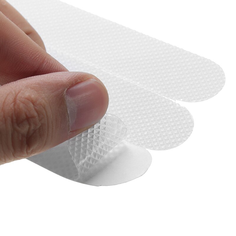 Adesivos anti-deslizamento para banheira, tiras de segurança para banho, transparente, antiderrapante, para banheiras e escadas, 5 peças pisos