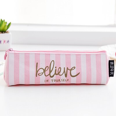 TUTU Korean Cracker School fabric Pencil Case Cute Pen Bag Kawaii Stationery Pouch Office School Supplies H0010: 3