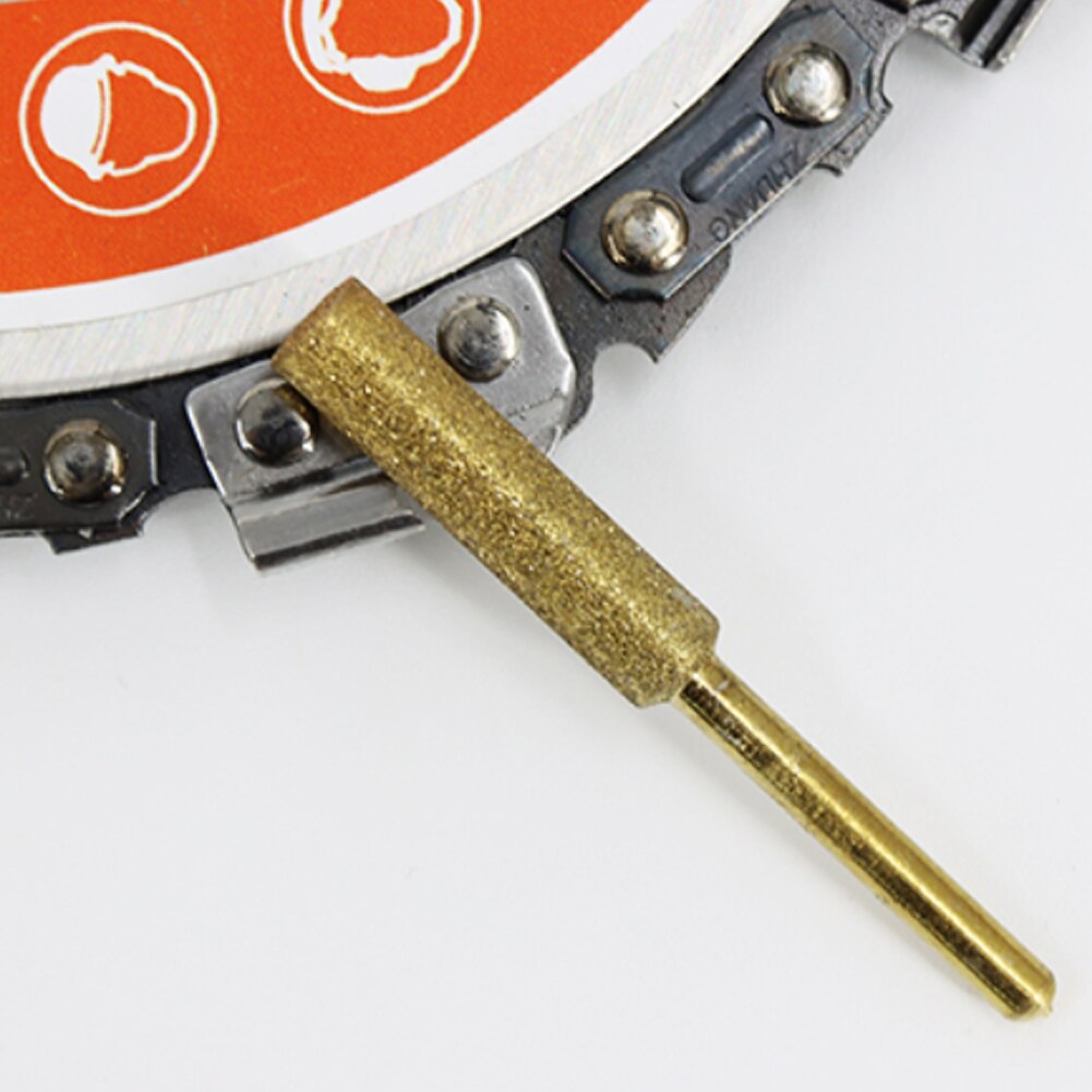 12 stk diamant motorsag sliper burr sliper kjede slitesterk borkrone sag sliping carving slipeverktøy 4/4.8/5.5mm