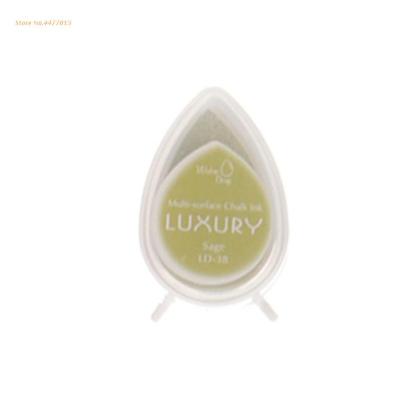 Colorful Ink Pad Finger Stamp Ink Pad Washable Safe Non Toxic for Kid DIY Crafts: 38