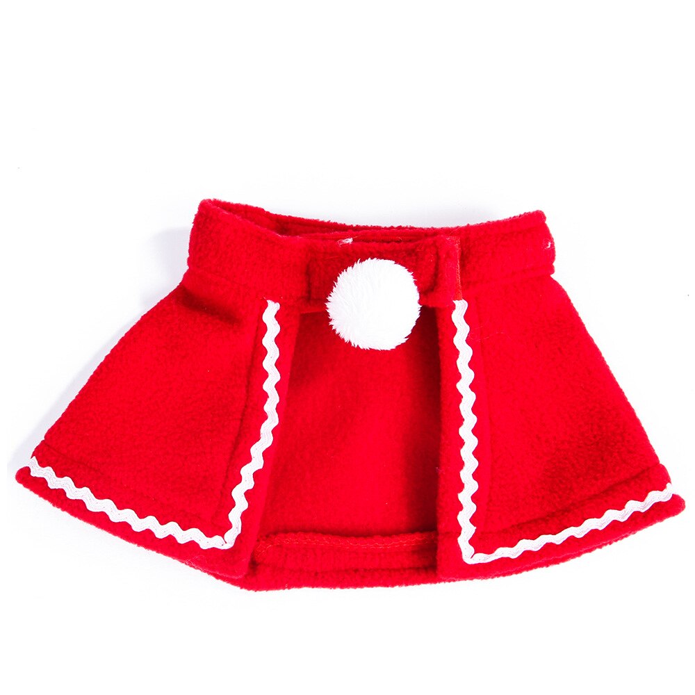 Gorros para perros y gatos, gorro para mascota y Papá Noel, bufanda y Collar con lazo, disfraz de Navidad para cachorro, gatito, gatos pequeños, perros, accesorios para mascotas: Cloaks / M