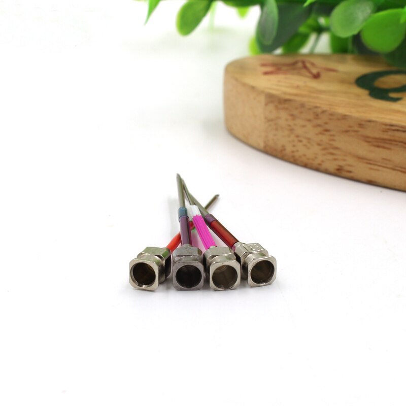 4pcs Knitting Needle Punching Needles Magic Embroidery Poking Cross Stitch Needle Tools Fancy Metal Rod Handmake Sewing Needles