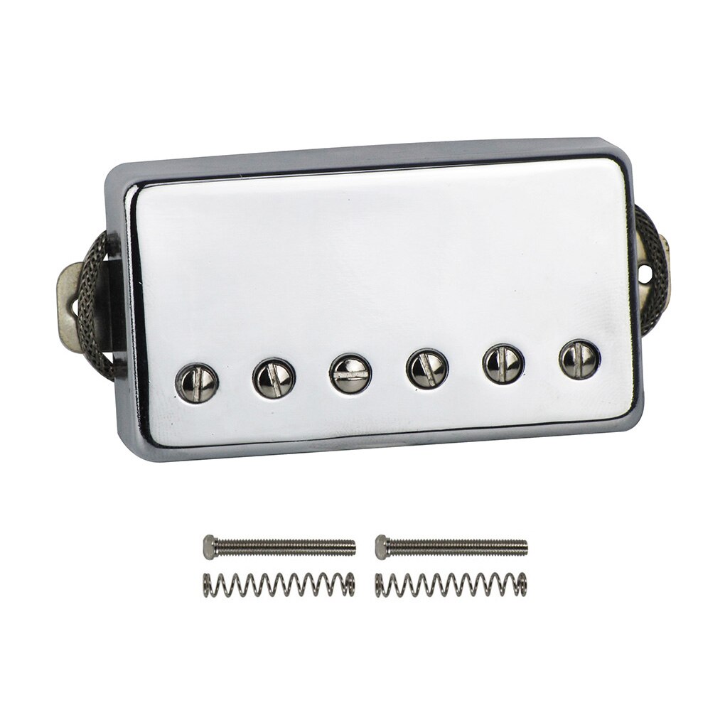 Alnico 5 / V Humbucker Electric Guitar Pickup Chrome Neck or Bridge Pickup Choose For LP Style Guitar: 1pcs Neck