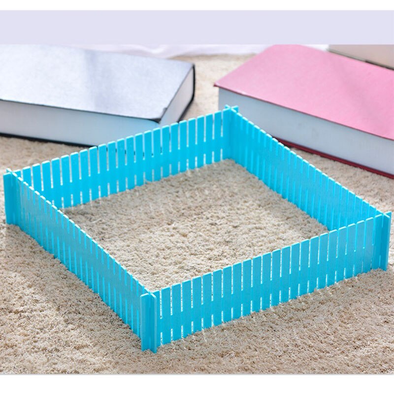 DIY Adjustable Storage Partition Board Plastic Drawer Divider Combination Partition Board Space-saving Division Organizer