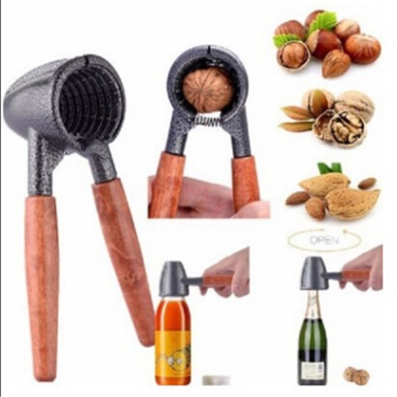 multifonction casse-noisette amande noix de pécan noisette Filbert écrou cuisine casse-noisette coquille outil de pince cuisine ménage outil