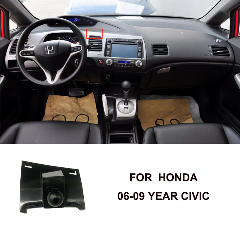 Para honda suportes de telefone do carro base de montagem suporte accord 2004-2024, crv 2008-2024, civic 2006-2024, ajuste jazz 2008-2022