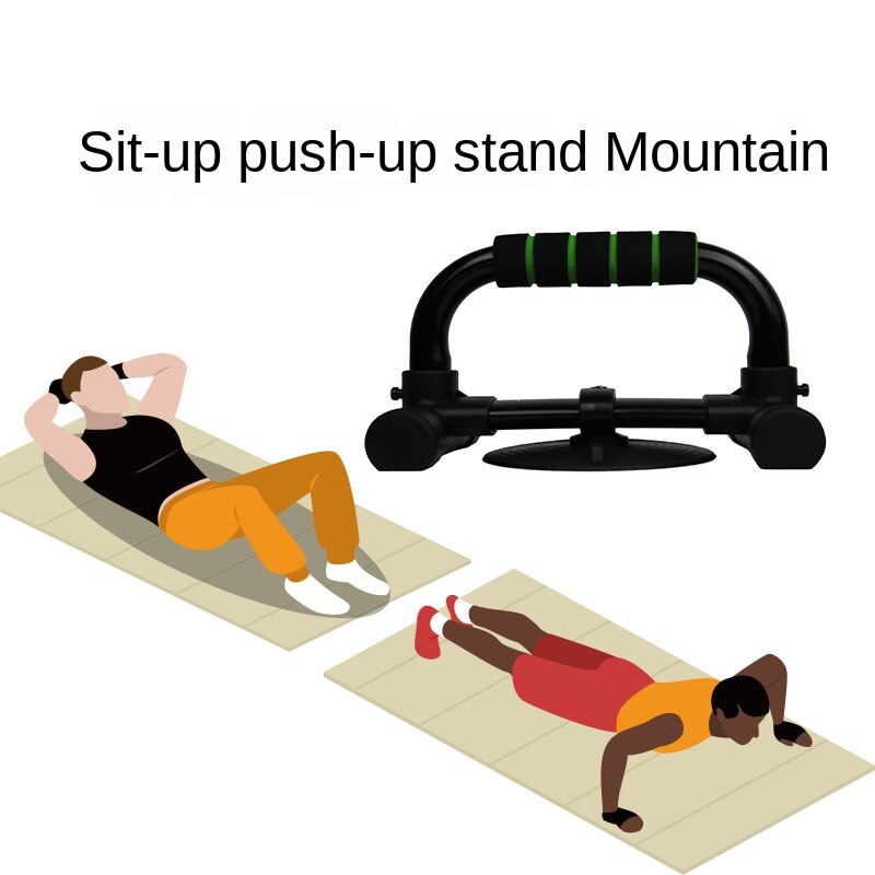 Arm Buikspier Fitness Apparatuur H-Vormige Push Up Bar Sit-Ups Multifunctionele Fitness Apparatuur