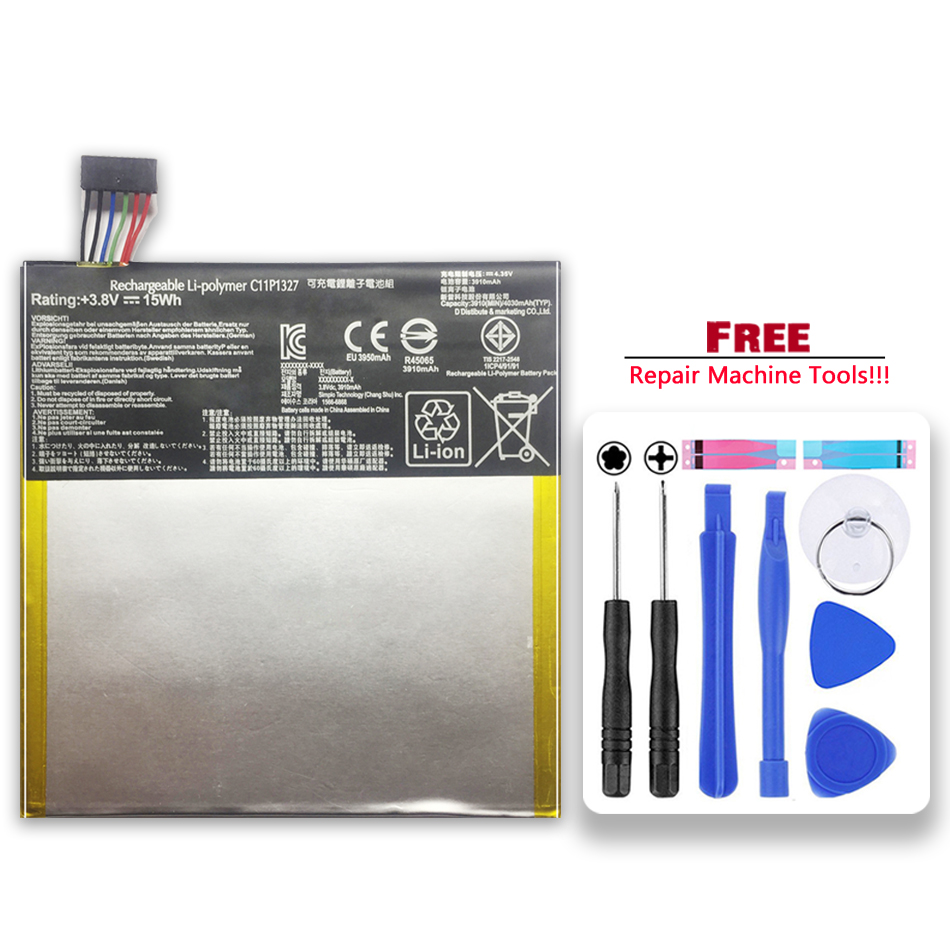 Tablet Battery C11P1327 For Asus Fonepad 7 FE170CG ME170C FE170 Fonepad7 K017 K012 3910mAh