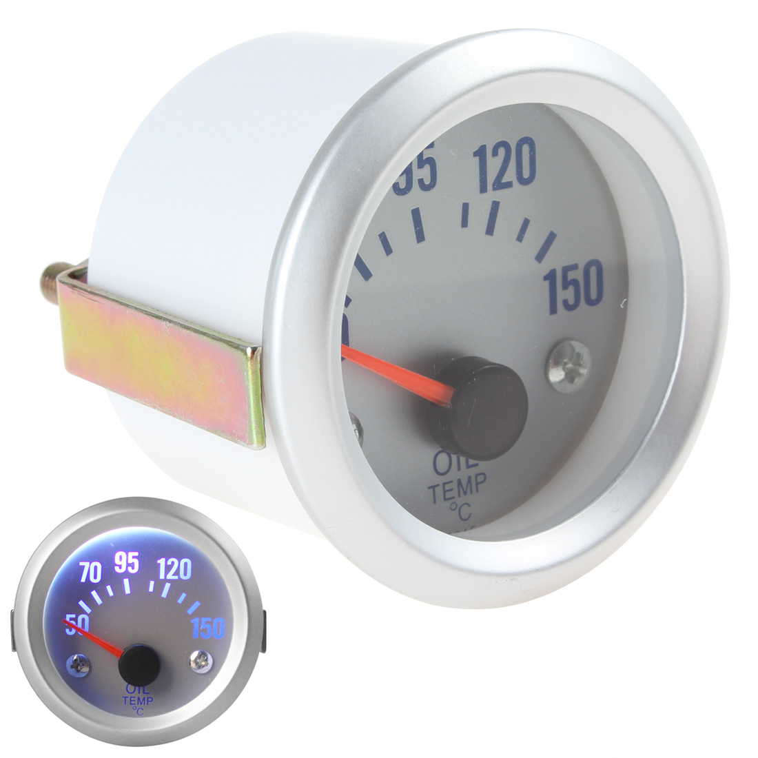 2 "52mm 50 ~ 150 Celsius Grad Öl Temperatur Meter Messgerät mit Sensor für Auto Auto
