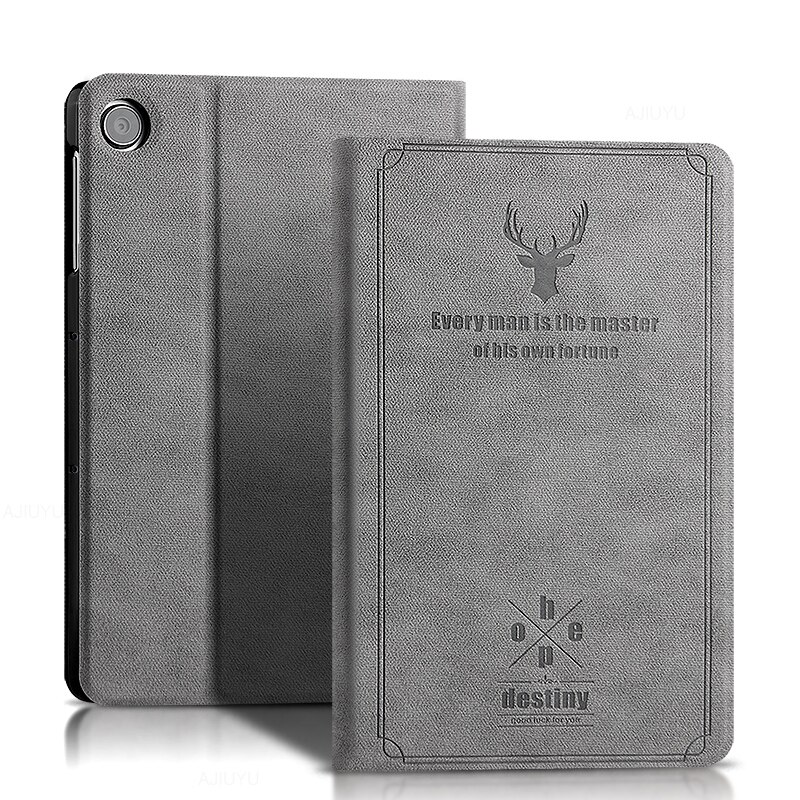 Funda para Huawei Matepad T10S, AGS3-L09 de 10,1 pulgadas, AGS3-W09, Ultra delgada, de cuero Pu, para Matepad T10, AGR-L09, W09: gary / Matepad T10S