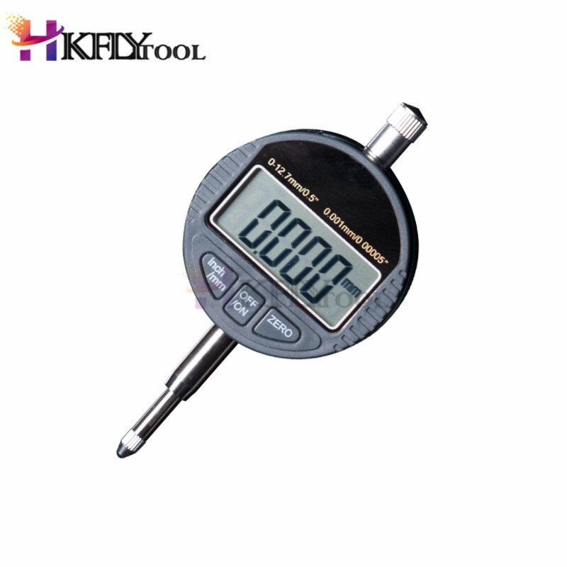 digital indicator Electronic Micrometer Digital Micrometro Metric/Inch Range 0-12.7mm/0.5&quot; Dial Indicator Gauge With Retail Box