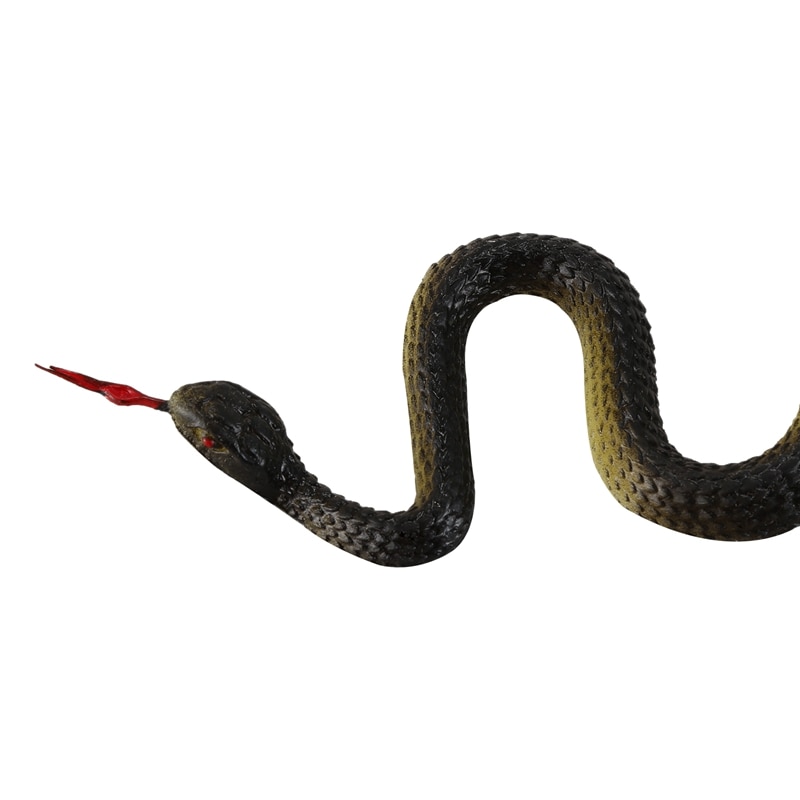 Rubber Snake Pretend Trick Toy Garden Props