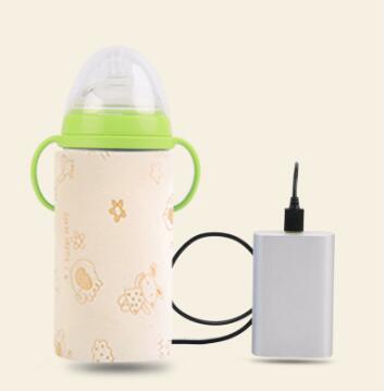 Lekebaby bbaby flaske termotaske termotaske til babyflasker usb bærbar isolering termostat varmere babyflaskevarmer: 3