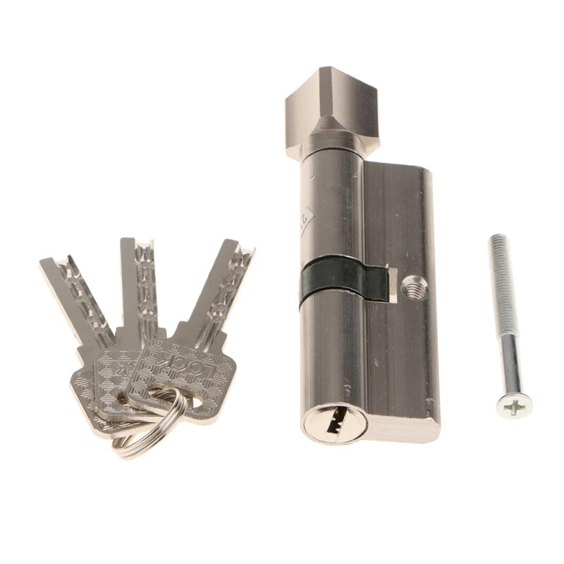 70mm Cylinder Lock Accessories Indoor Zinc Alloy Door Lock Cylinder European Standard