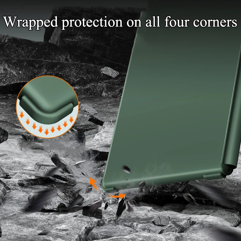 Oatsbasf Silicone Laptop Case Anti-fall and Non-slip Liner Sleeve Bag Laptop Accessories Lightweight and Portable Notebook Cover