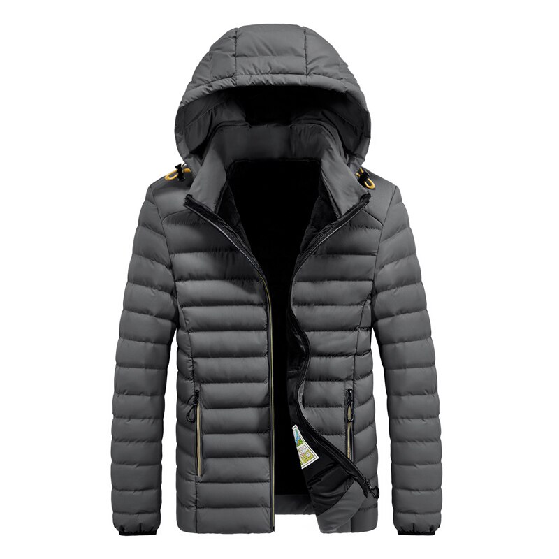 Riinr top warme heren warme winterjas winddicht casual bovenkleding dikke jas heren parka met capuchon parka's heren