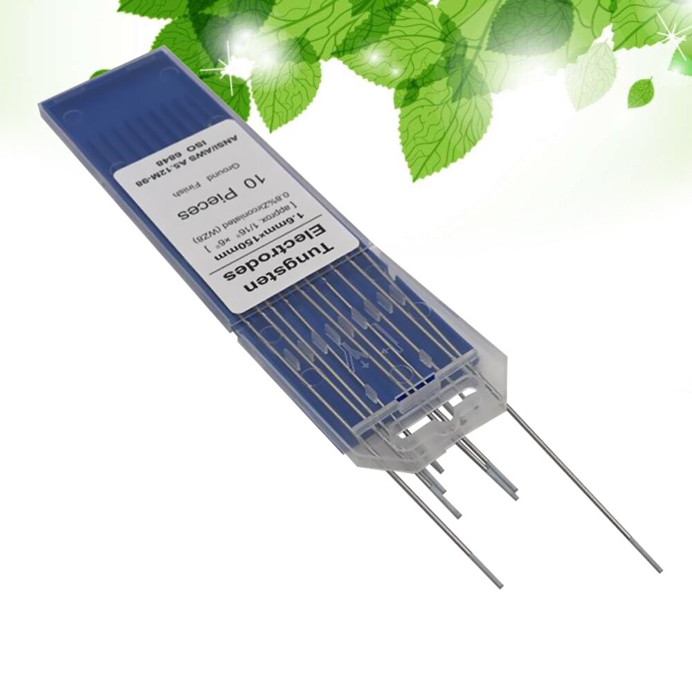 Eletrodos de tungstênio das hastes de soldadura práticas profissionais de 10 pces para o aço inoxidável