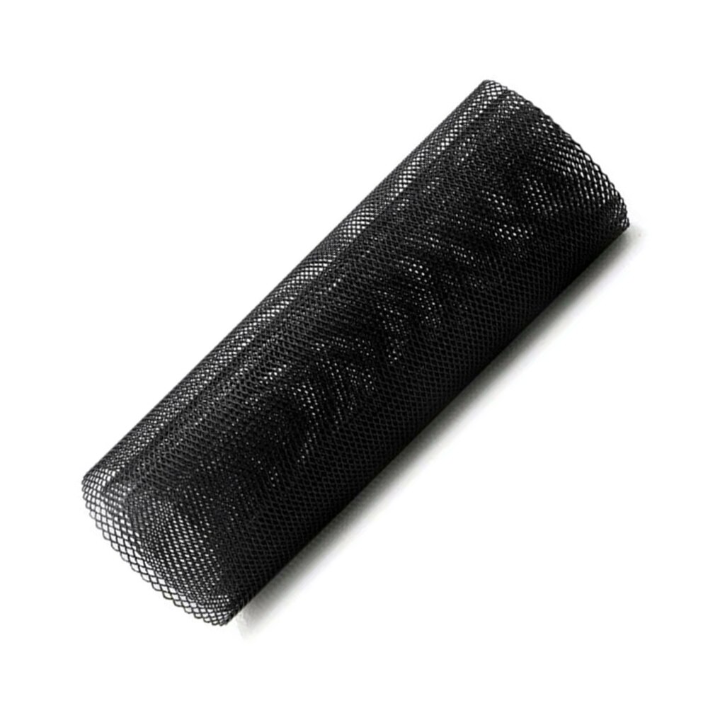 Cover Mesh Grill Car Bumper Fender Aluminum Hood Vent Universal Black Decor