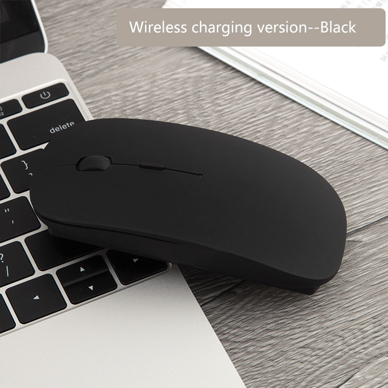 Girls Wireless Mouse for xiaomi apple mouse Draadloze Muis for Macbook air/pro/retina Mice inalambrico with 2.4ghz usb Receiver: Wireless black