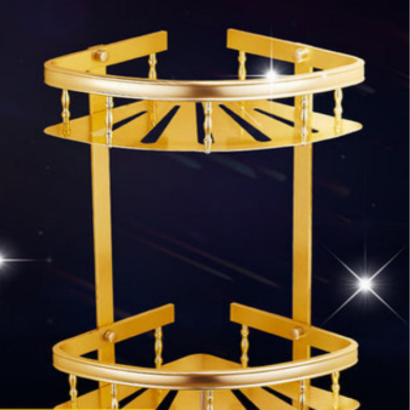 Doré Noble tempérament or porte serviette porte serviette porte serviette toallero serviette tige: Pourpre