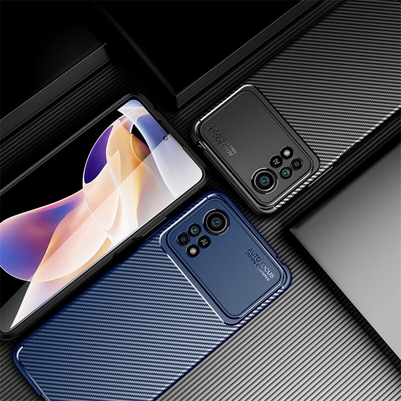 D&#39;affaires de luxe Pour Poco X4 Pro 5G Pour Xiaomi Poco X4 Pro Housse EN TPU Souple De Protection Pare-chocs Arrière Pour Poco X4 Pro