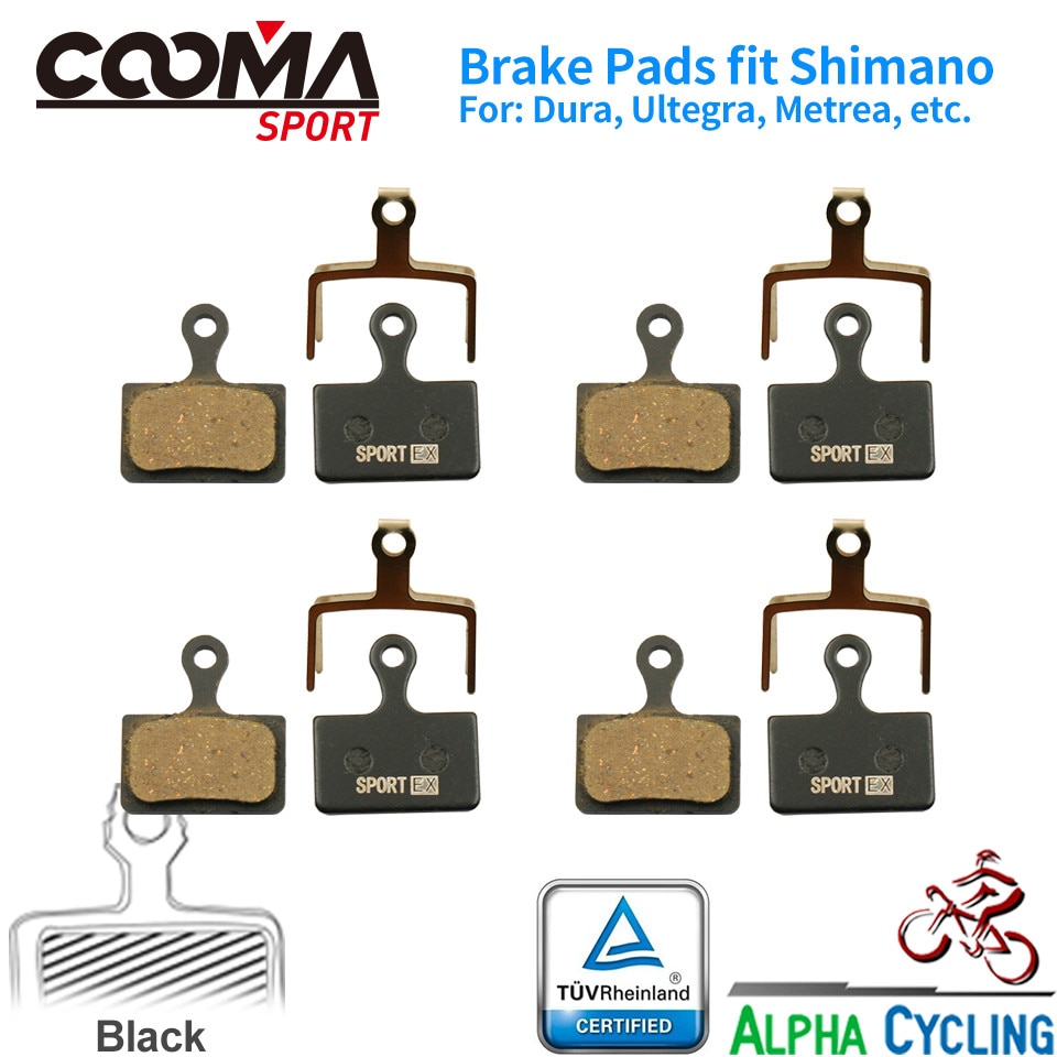 Bicycle Disc Brake Pads For SHIMANO Ultegra R8070, RS805, RS505, RS405 Road Bicycle Disc Brake, 4 Pairs, Road Bike Brake Pads